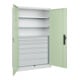 C+P Armoire de rangement lourd Acurado Pro 1950 x 1200 x 500 mm 9016/6019