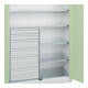 C+P Armoire de rangement lourd Acurado Pro 1950 x 1200 x 500 mm 9016/6019