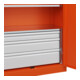 C+P Armoire de rangement lourde Acurado Pro 1950 x 1000 x 500 mm 2004/2004