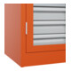 C+P Armoire de rangement lourde Acurado Pro 1950 x 1000 x 500 mm 2004/2004