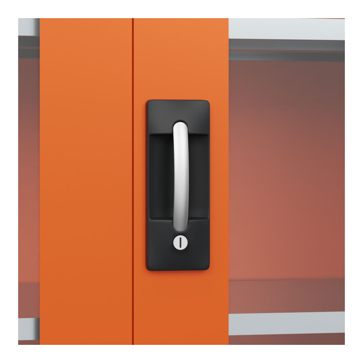 C+P Armoire de rangement lourde Acurado Pro 1950 x 1000 x 500 mm 2004/2004