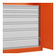 C+P Armoire de rangement lourde Acurado Pro 1950 x 1000 x 500 mm 2004/2004