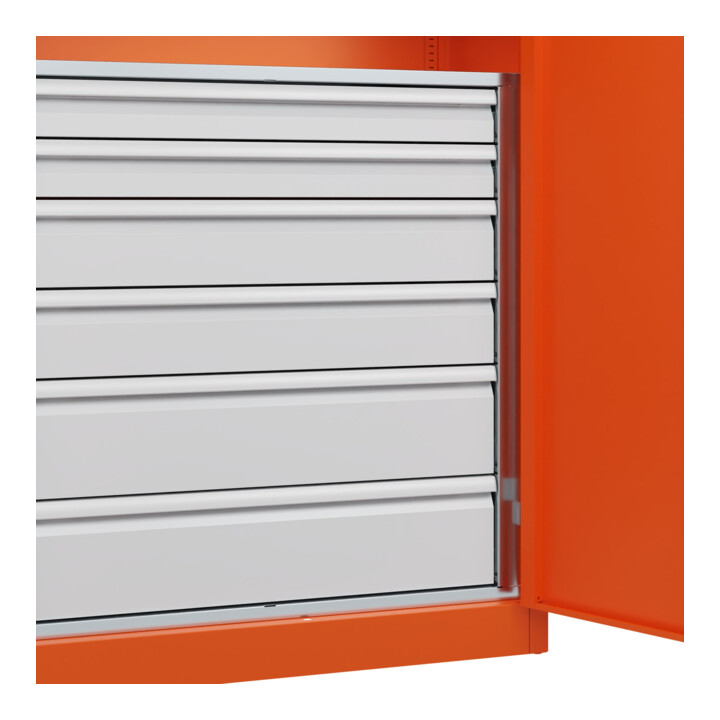 C+P Armoire de rangement lourde Acurado Pro 1950 x 1000 x 500 mm 2004/2004