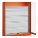 C+P Armoire de rangement lourde Acurado Pro 1950 x 1000 x 500 mm 2004/2004