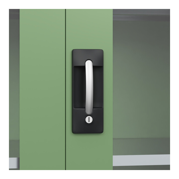 C+P Armoire de rangement lourde Acurado Pro 1950 x 1000 x 500 mm