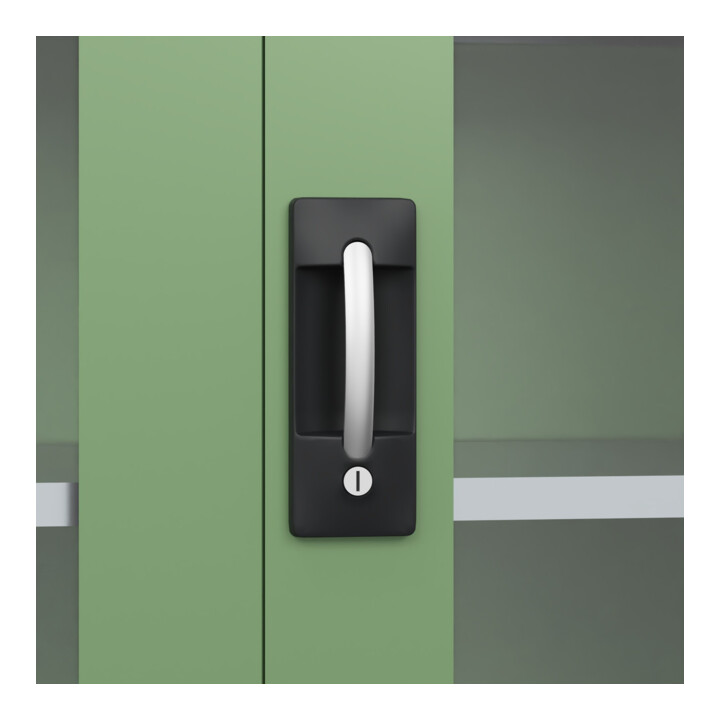 C+P Armoire de rangement lourde Acurado Pro 1950 x 1000 x 500 mm