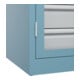 C+P Armoire de rangement lourde Acurado Pro 1950 × 1000 × 600 mm