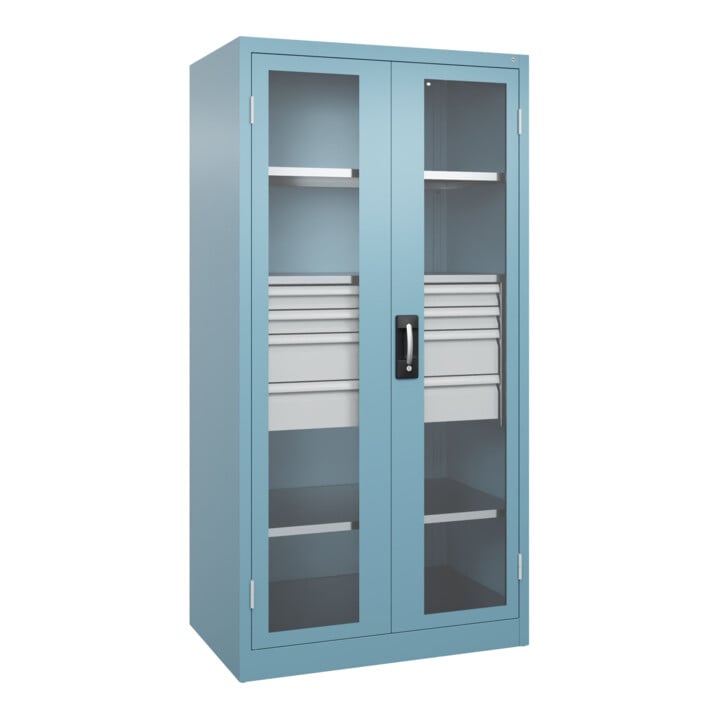 C+P Armoire de rangement lourde Acurado Pro 1950 × 1000 × 600 mm
