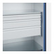 C+P Armoire de rangement lourde Acurado Pro 1950 × 1000 × 600 mm 7035/5023