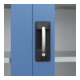 C+P Armoire de rangement lourde Acurado Pro 1950 × 1000 × 600 mm 7035/5023