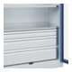C+P Armoire de rangement lourde Acurado Pro 1950 × 1000 × 600 mm 7035/5023