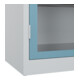 C+P Armoire de rangement lourde Acurado Pro 1950 x 1200 x 600 mm 7035/0010