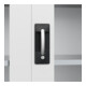 C+P Armoire de stockage lourd Acurado Pro 1950 x 1000 x 500 mm RAL 9016