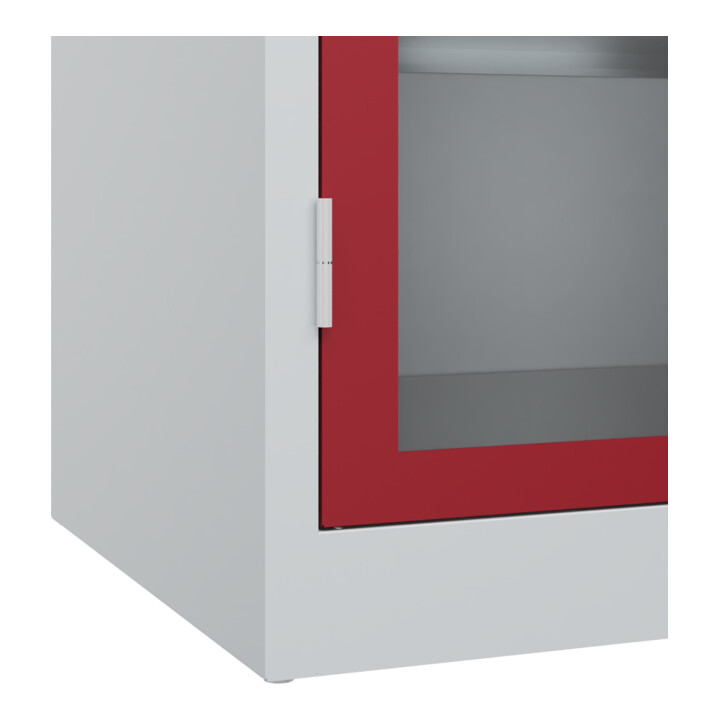 C+P Armoire de stockage lourd Acurado Pro 1950 x 1000 x 600 mm 7035/3003