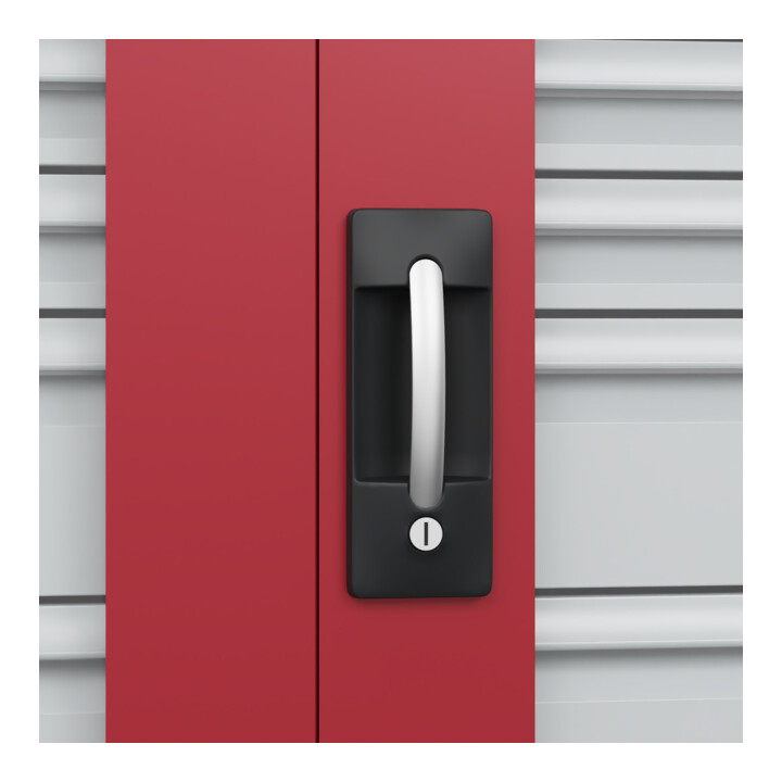 C+P Armoire de stockage lourd Acurado Pro 1950 x 1000 x 600 mm 7035/3003