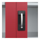 C+P Armoire de stockage lourd Acurado Pro 1950 x 1000 x 600 mm 7035/3003