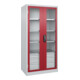 C+P Armoire de stockage lourd Acurado Pro 1950 x 1000 x 600 mm 7035/3003