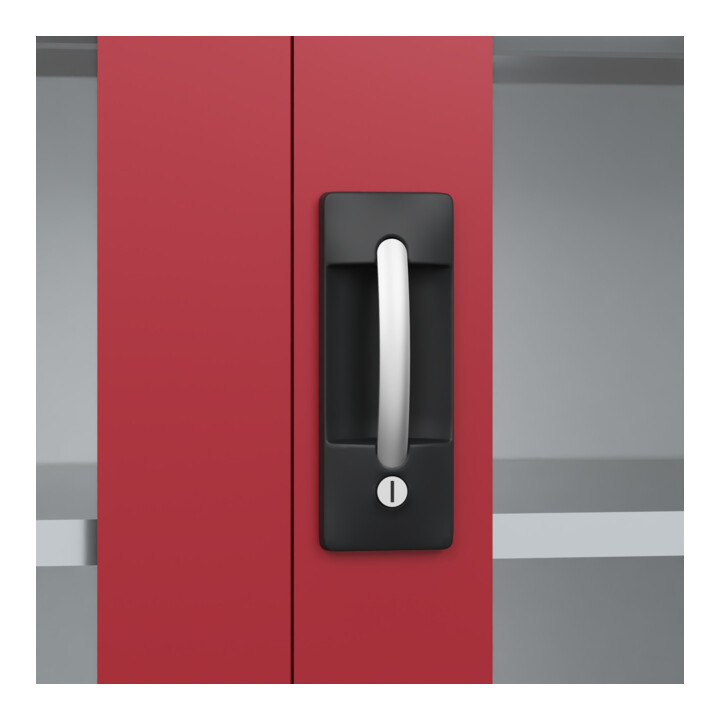 C+P Armoire de stockage lourd Acurado Pro 1950 x 1000 x 600 mm 7035/3003
