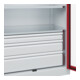C+P Armoire de stockage lourd Acurado Pro 1950 x 1000 x 600 mm 7035/3003