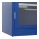C+P Armoire de stockage lourde Acurado Pro 1950 x 1200 x 600 mm bleu