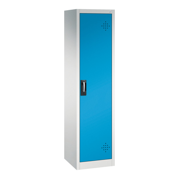 C+P Armoire écologique Acurado, 1950x502x500mm, 7035/5012
