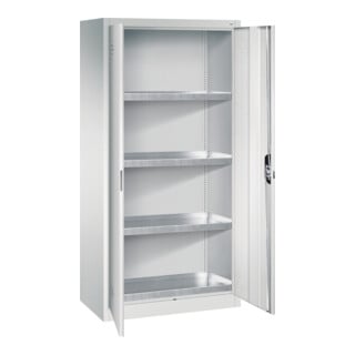 C+P Armoire écologique Acurado, 1950x930x500 mm, 7035/7035