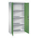 C+P Armoire écologique Acurado, 1950x930x500mm, 7035/6011-1