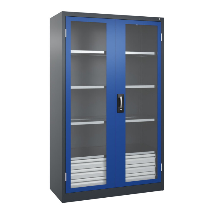 C+P Armoire haute charge Acurado Pro 1950 x 1200 x 600 mm 7016/5010