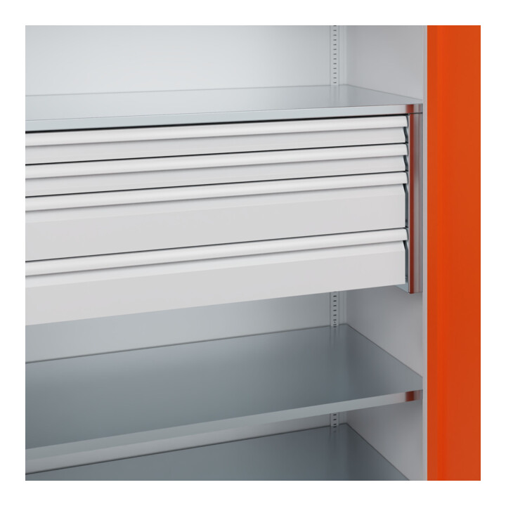 C+P Armoire haute charge Acurado Pro 1950 x 1200 x 600 mm 7035/2004