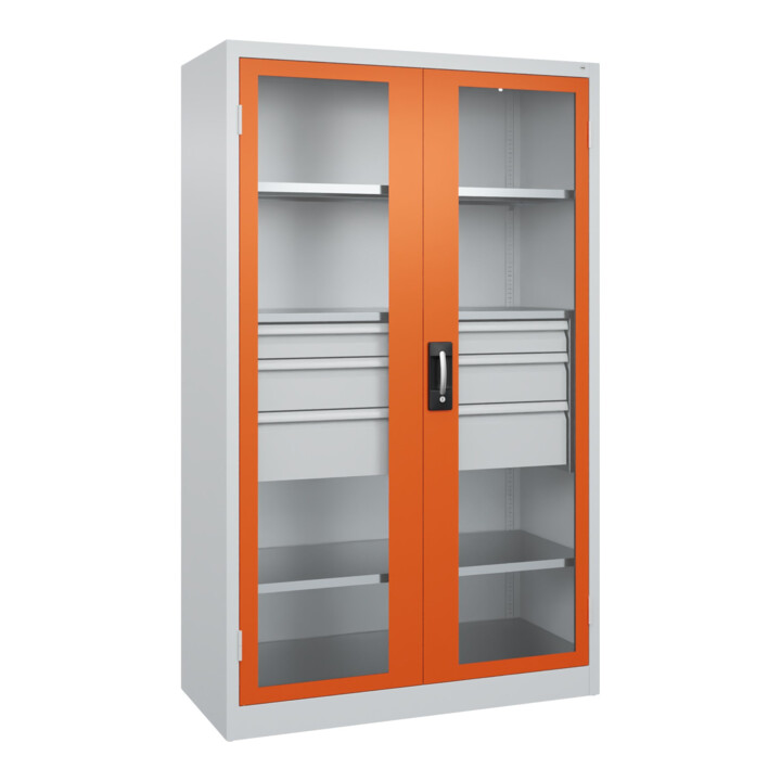 C+P Armoire haute charge Acurado Pro 1950 x 1200 x 600 mm 7035/2004