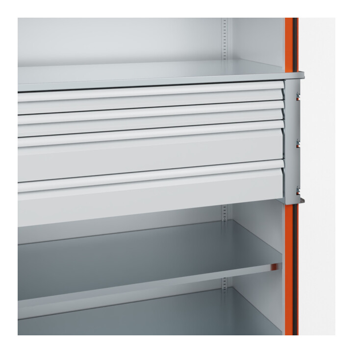 C+P Armoire haute charge Acurado Pro 1950 x 1200 x 600 mm 7035/2004