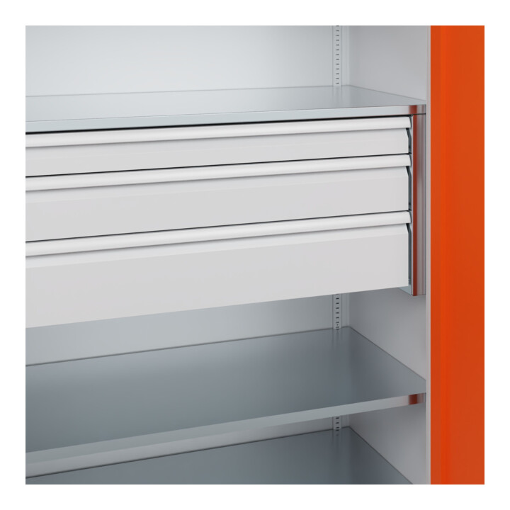 C+P Armoire haute charge Acurado Pro 1950 x 1200 x 600 mm 7035/2004