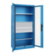 C+P Armoire haute résistance Acurado Pro 1950 x 1000 x 500 mm bleu clair