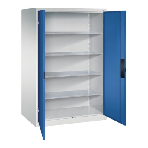 C+P Armoire lourde Acurado, 1950x1200x800mm, 7035/5010