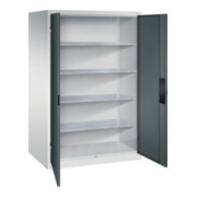 C+P Armoire lourde Acurado, 1950x1200x800mm, 7035/7016