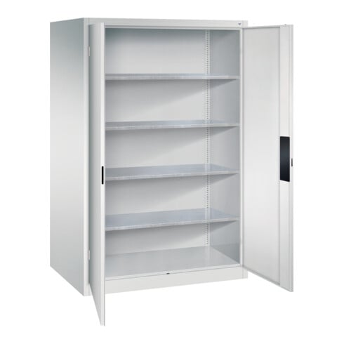 C+P Armoire lourde Acurado, 1950x1200x800mm, 7035/7035