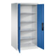 C+P Armoire lourde Acurado, 1950x930x800mm, 7035/5010-1