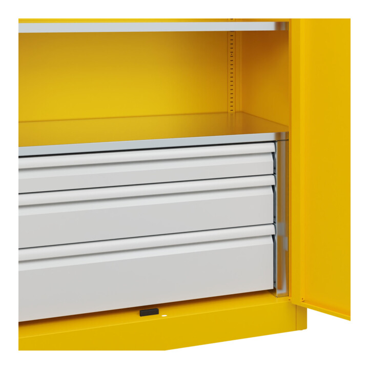 C+P Armoire lourde Acurado Pro 1950 x 1000 x 500 mm 1023/1023