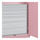 C+P Armoire lourde Acurado Pro 1950 x 1000 x 500 mm 3015/3015
