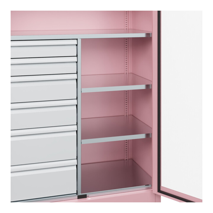 C+P Armoire lourde Acurado Pro 1950 x 1000 x 500 mm 3015/3015