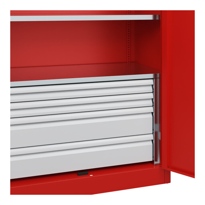 C+P Armoire lourde Acurado Pro 1950 × 1000 × 500 mm 3020/3020