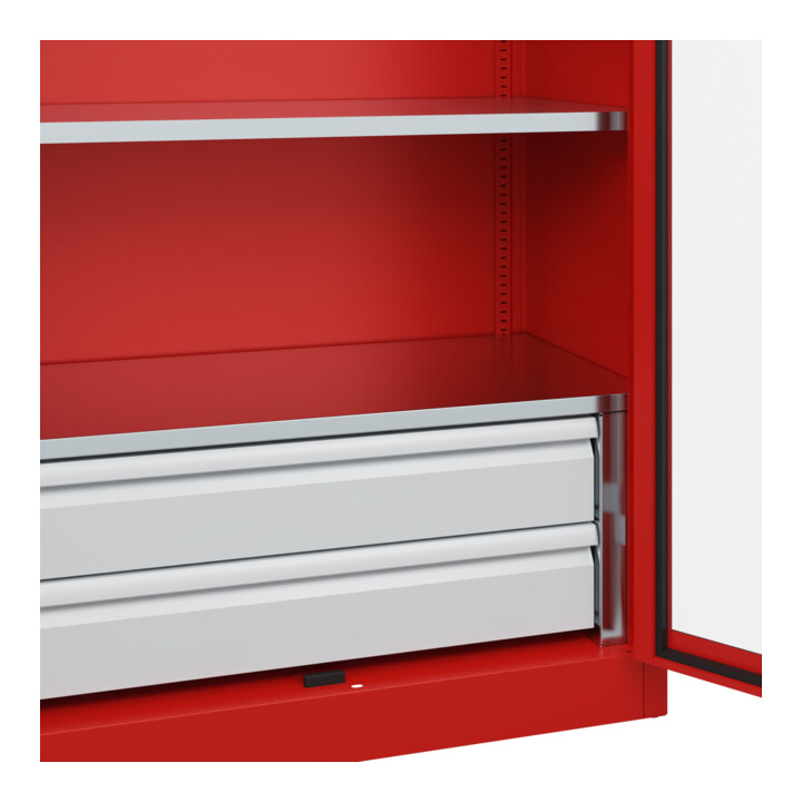 C+P Armoire lourde Acurado Pro 1950 × 1000 × 500 mm 3020/3020