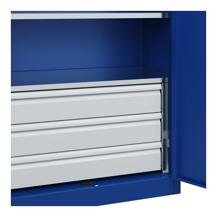 C+P Armoire lourde Acurado Pro 1950 x 1000 x 500 mm 5010/5010