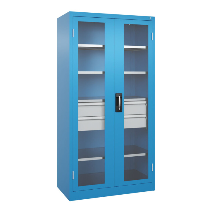 C+P Armoire lourde Acurado Pro 1950 x 1000 x 500 mm 5012/5012