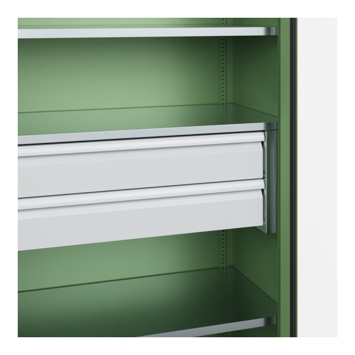 C+P Armoire lourde Acurado Pro 1950 x 1000 x 500 mm 6011/6011