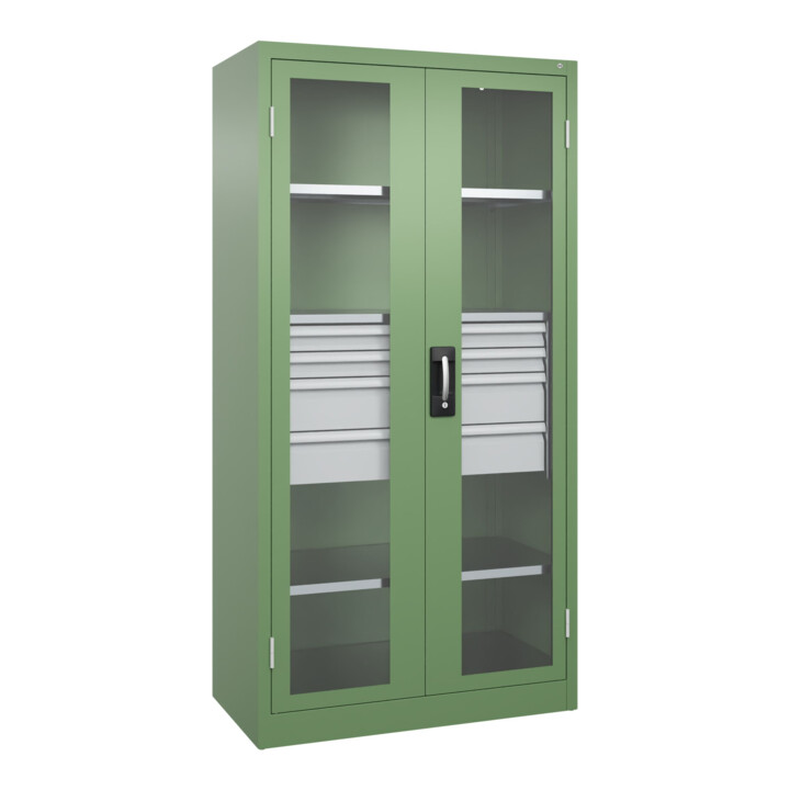 C+P Armoire lourde Acurado Pro 1950 x 1000 x 500 mm 6011/6011