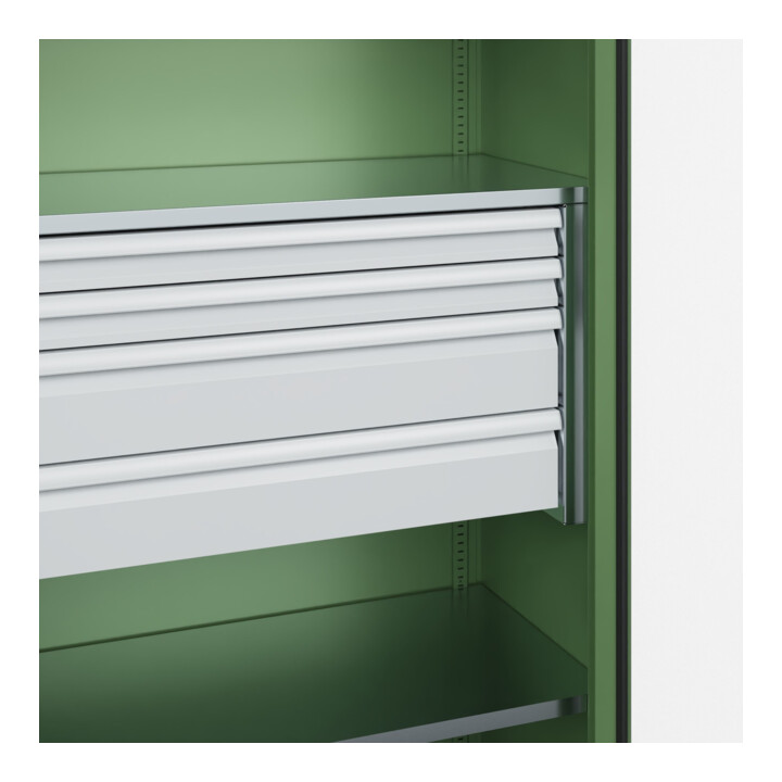 C+P Armoire lourde Acurado Pro 1950 x 1000 x 500 mm 6011/6011