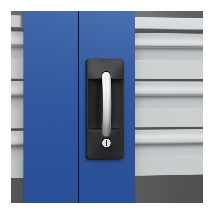 C+P Armoire lourde Acurado Pro 1950 x 1000 x 500 mm 7016/5010