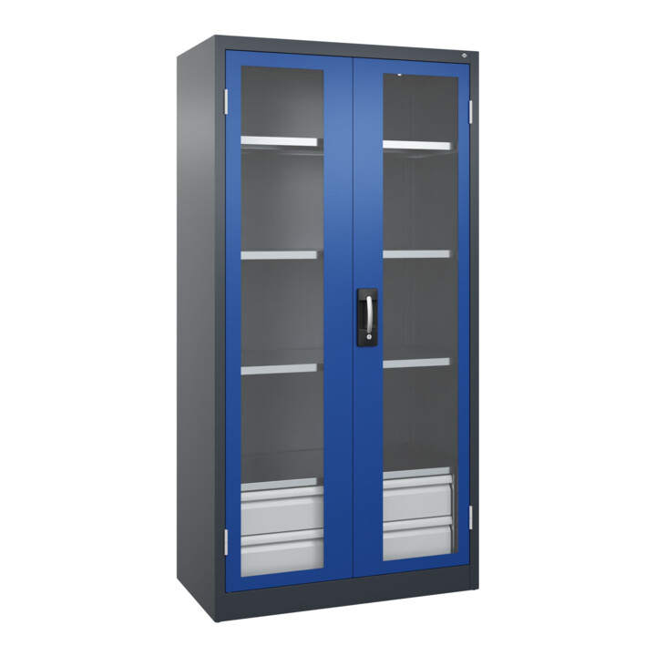 C+P Armoire lourde Acurado Pro 1950 x 1000 x 500 mm 7016/5010