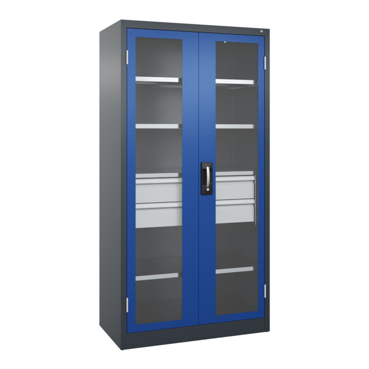 C+P Armoire lourde Acurado Pro 1950 x 1000 x 500 mm 7016/5010